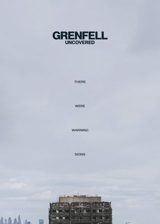 《火燒倫敦大樓：致命真相》電影海報