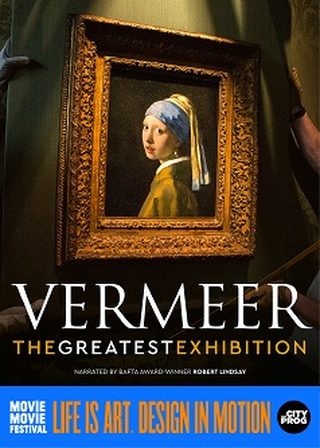 《維梅爾：光影大師》電影海報
