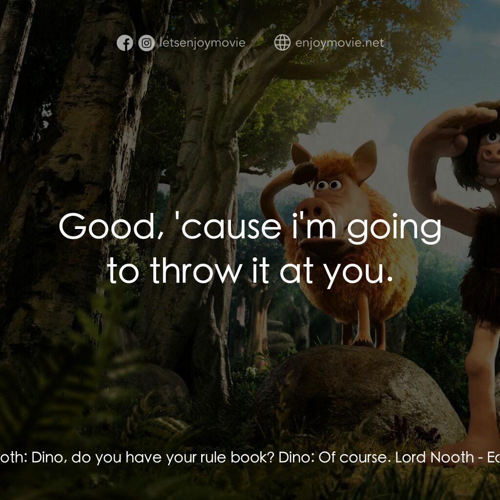 《超級無敵世界波》經典台詞：Lord Nooth:  Dino, do you have your rule book? Din ...