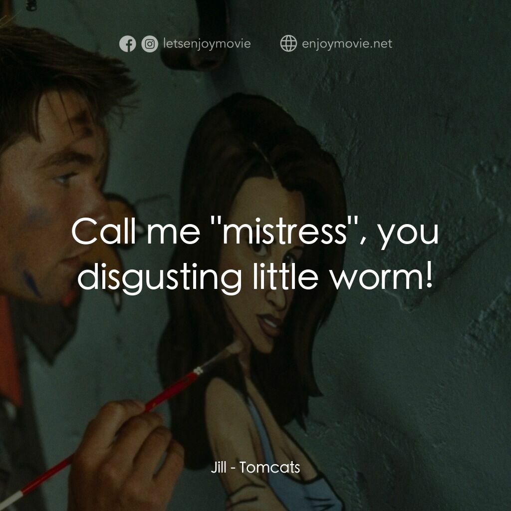 單身交易電影對白：Jill:  Call me 