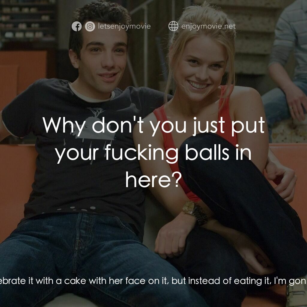 索女宅男配電影對白：Kirk:  Marnie, I know that we agreed to take some time off and I think that was a