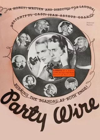 《Party Wire》電影海報