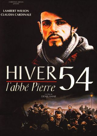 《Hiver 54, l'abbé Pierre》電影海報