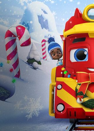 《Mighty Express：超威聖誕節》電影海報