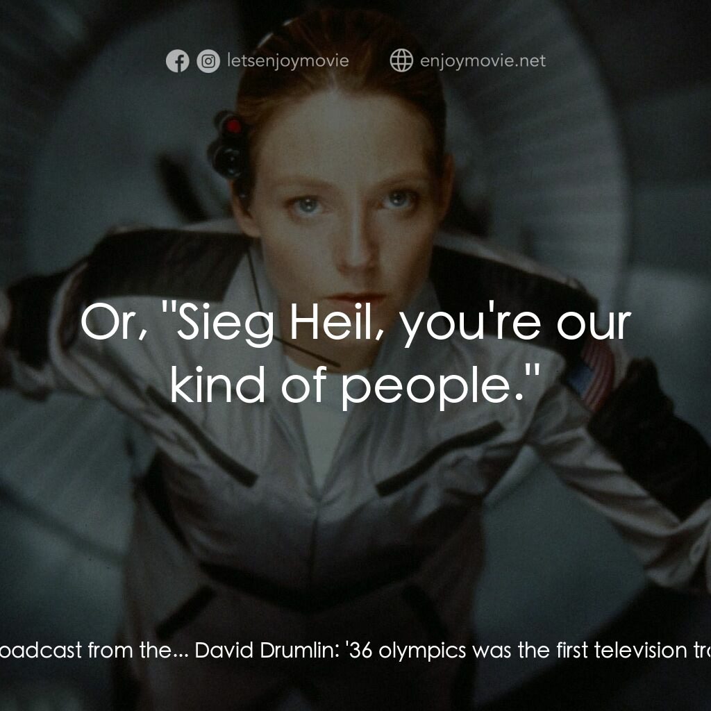 接觸未來電影對白：Rachel Constantine:  Twenty million people died defeating that son of a bitch, an