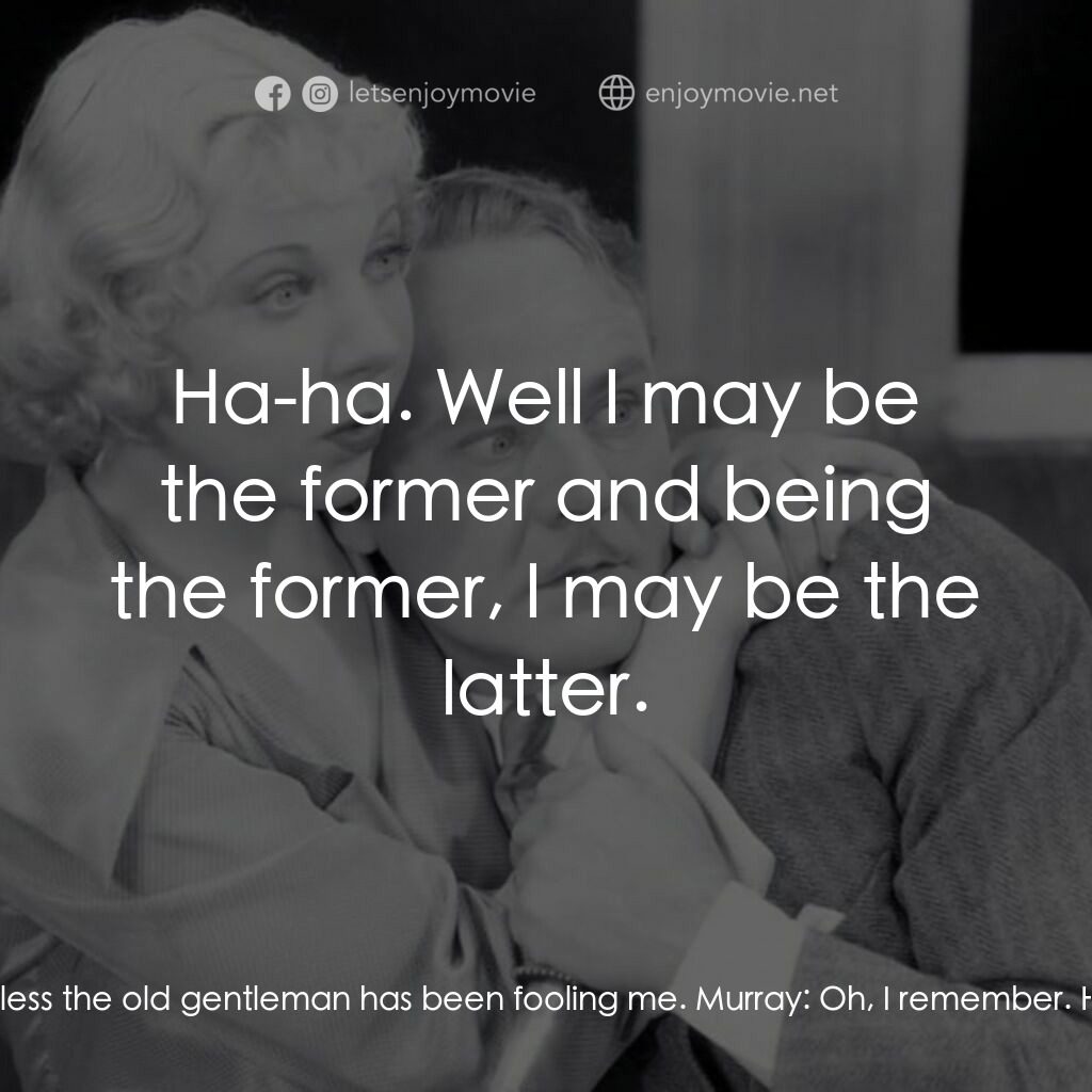 Murder in the Private Car電影對白：Godfrey D. Scott:  My name is Scott. I believe you know my father Murray:  Not Ru
