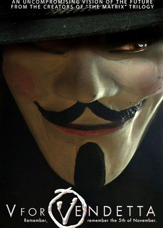 《'V for Vendetta' Unmasked》電影海報