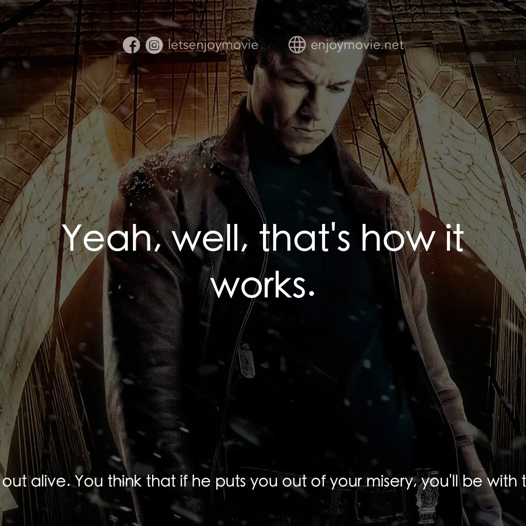 《麥斯潘恩》經典台詞：Mona Sax:  You don't wanna make it out alive.  ...