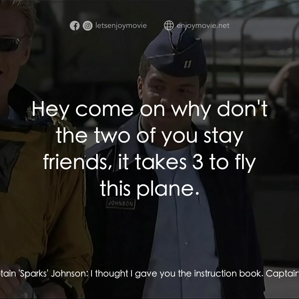 《Storm Catcher》經典台詞：Major Jack Holloway:  Storm Catcher to base, storm ...