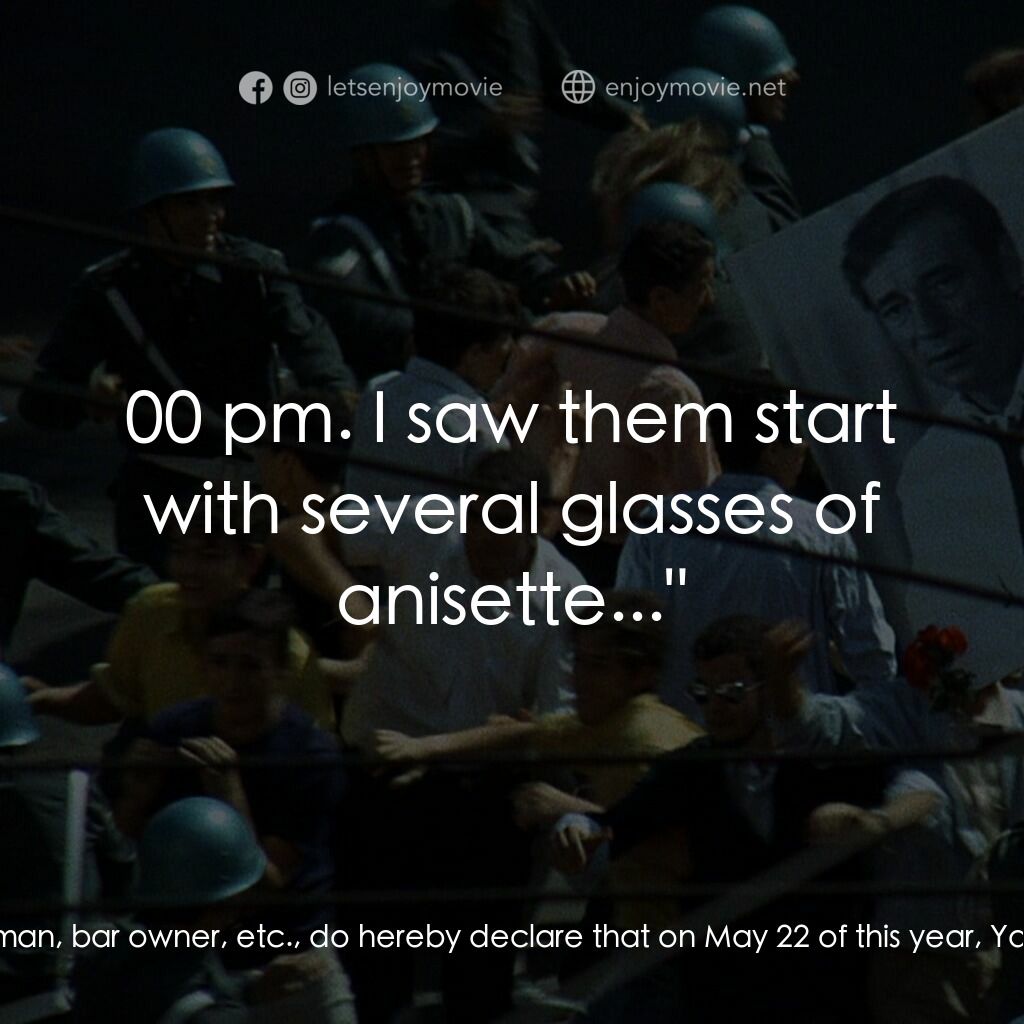 大風暴電影對白：Le colonel de gendarmerie:  I'll read it. 