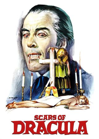 《德古拉的傷痕》電影海報