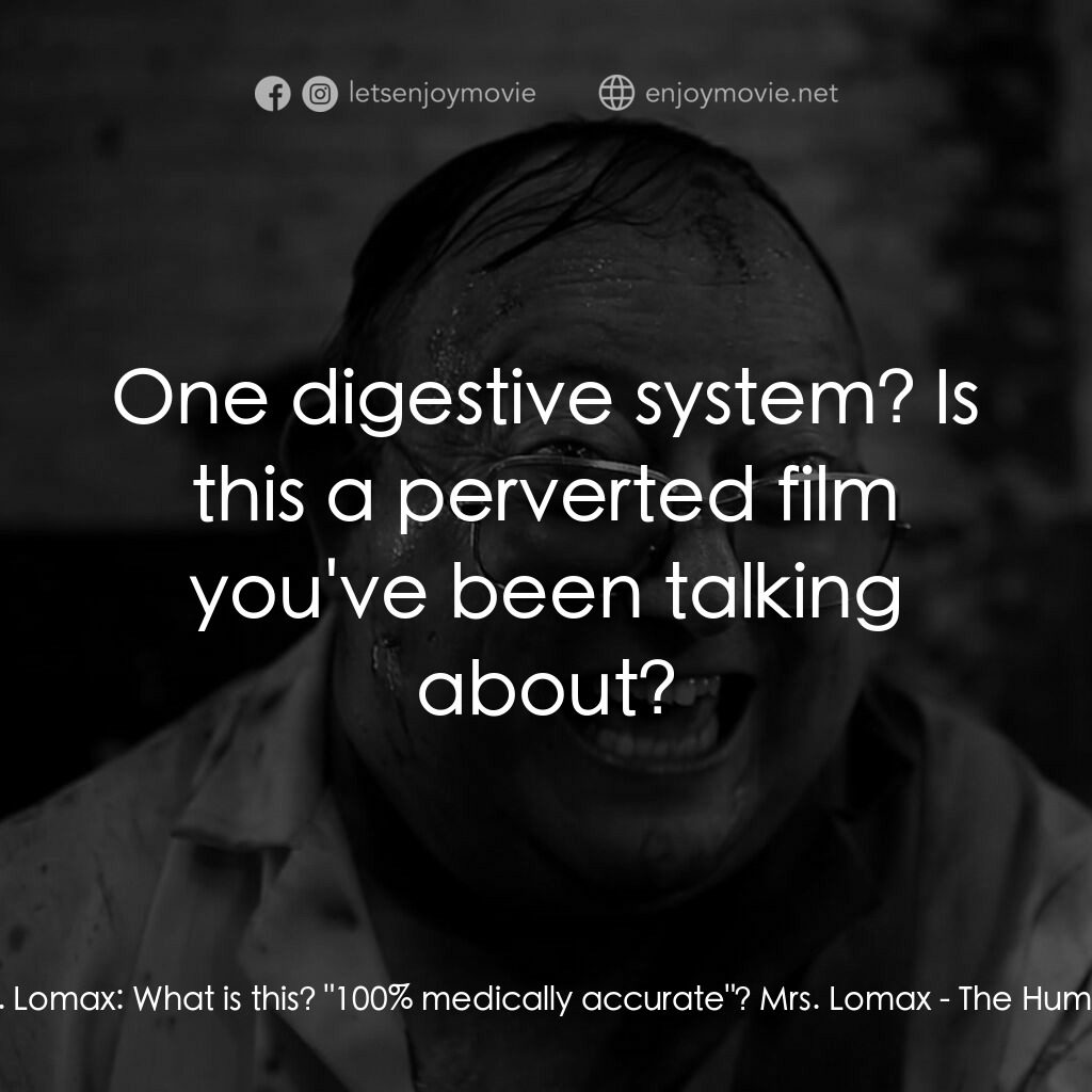 人形蜈蚣2電影對白：Mrs. Lomax:  Mrs. Lomax:  What is this? 