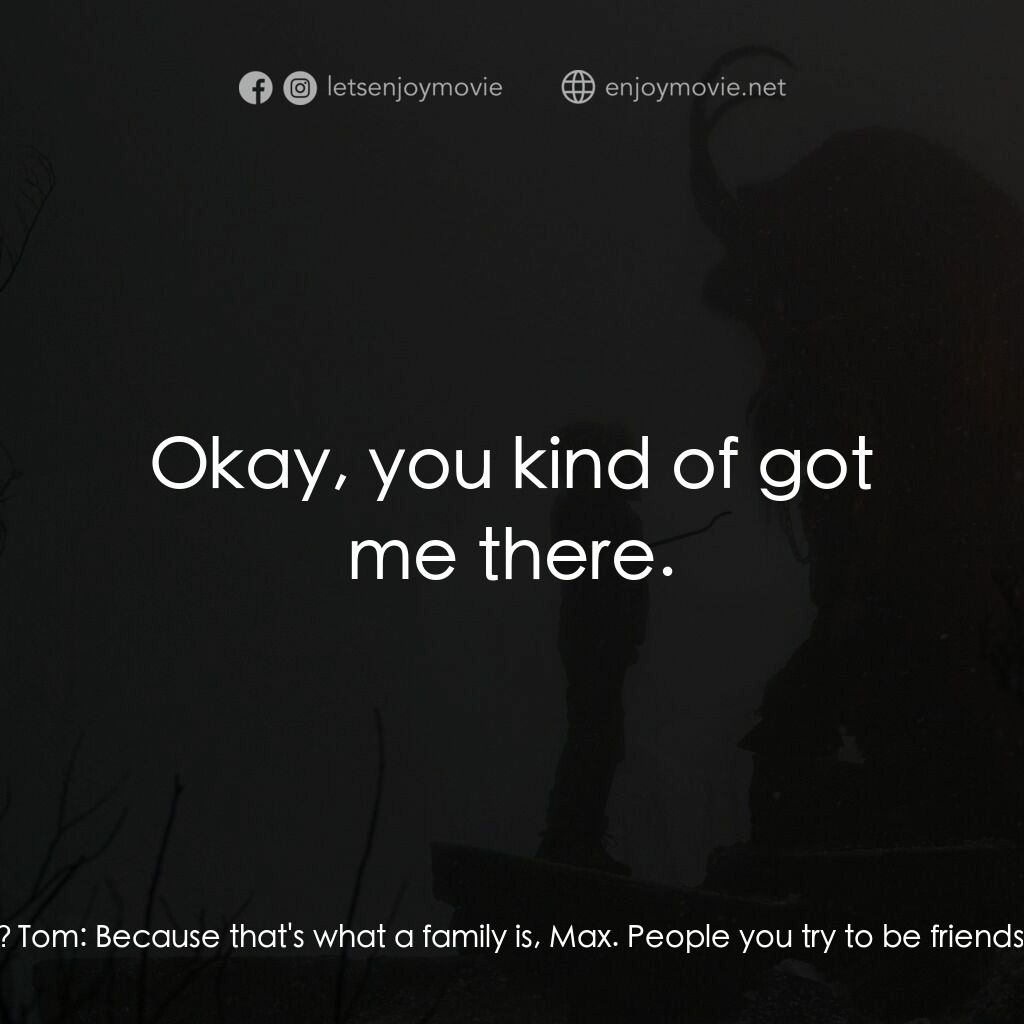 聖誕妖怪：坎卜斯電影對白：Max:  I don't get it. Every year it gets worse. Why do we have to put up with the