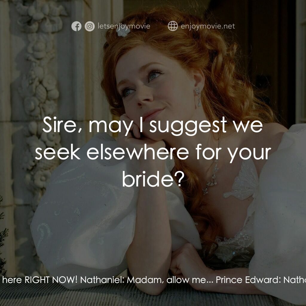 魔法奇緣電影對白：Prince Edward:  You've met your match, you foul bellowing beast! Bus Driver:  Eve