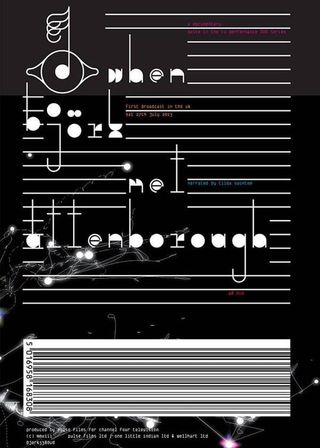 《When Björk Met Attenborough》電影海報