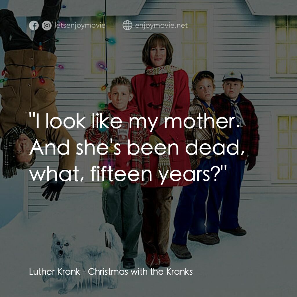 蹺家大作戰電影對白：Luther Krank:  