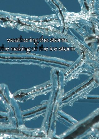 《Weathering the Storm: The Making of The Ice Storm》電影海報
