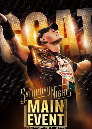 《Saturday Night's Main Event - John Cena's Final Match》電影海報