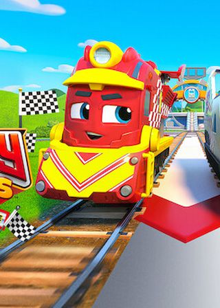 Mighty Express：超級小火車大賽海報