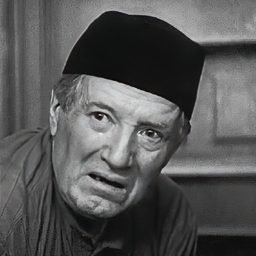 Albert Bras 飾演 The Old Servant