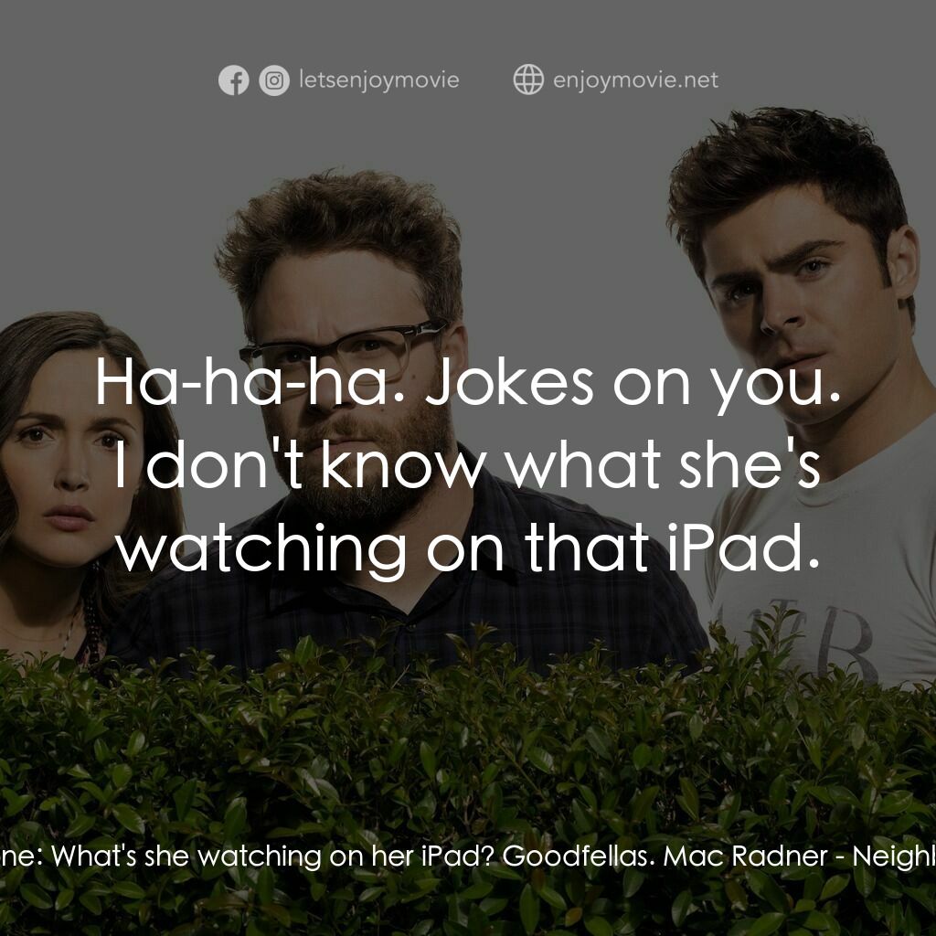 《賤鄰2》經典台詞：Dean Carol Gladstone:  What's she watching on  ...