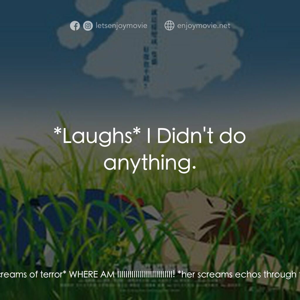 《貓的報恩》經典台詞：The Baron:  I prefer a life of sticking my nose in ...