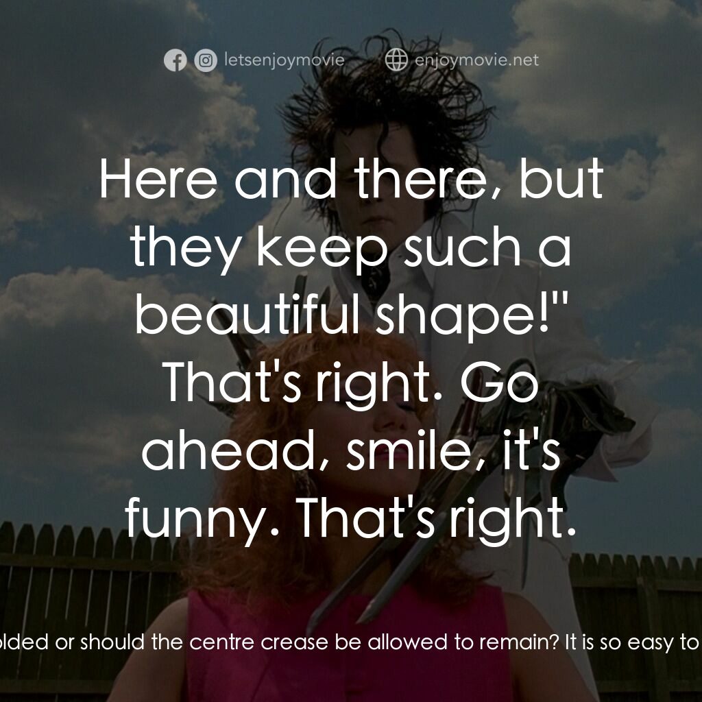 幻海奇緣電影對白：The Inventor:  Let us pretend that we are in the drawing room and the hostess is 