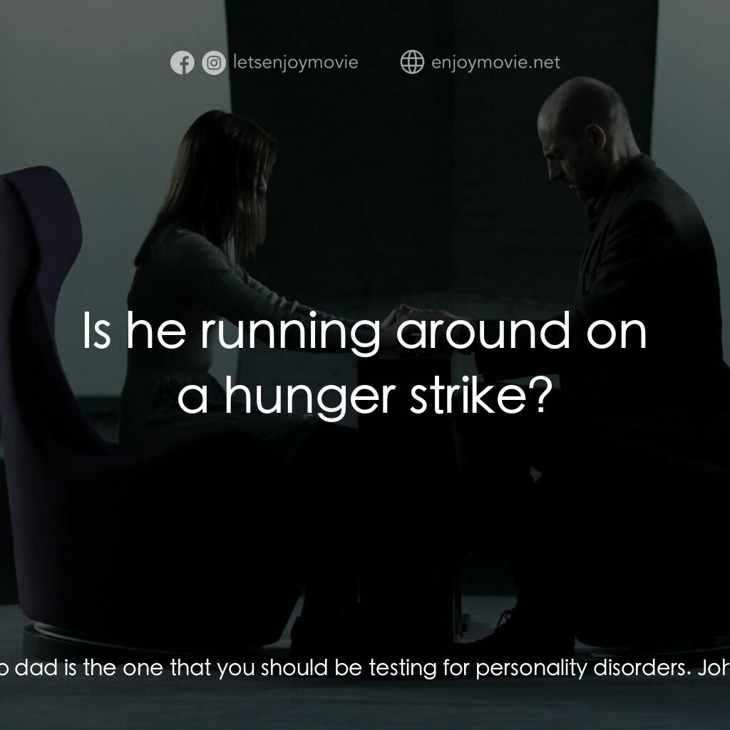 記憶偵探電影對白：Anna:  Maybe my step dad is the one that you should be testing for personality di