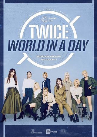 《TWICE 2020 第一次世界線上演唱會 『BEYOND LIVE-TWICE:World In A Day』》電影海報