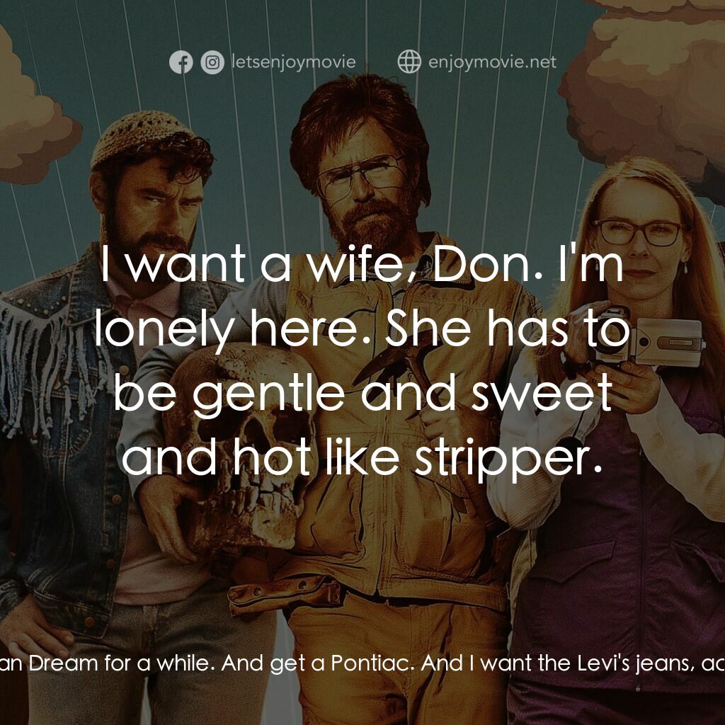 《唐維登纪事》經典台詞：Boaz:  I want to come to the States. I want to liv ...