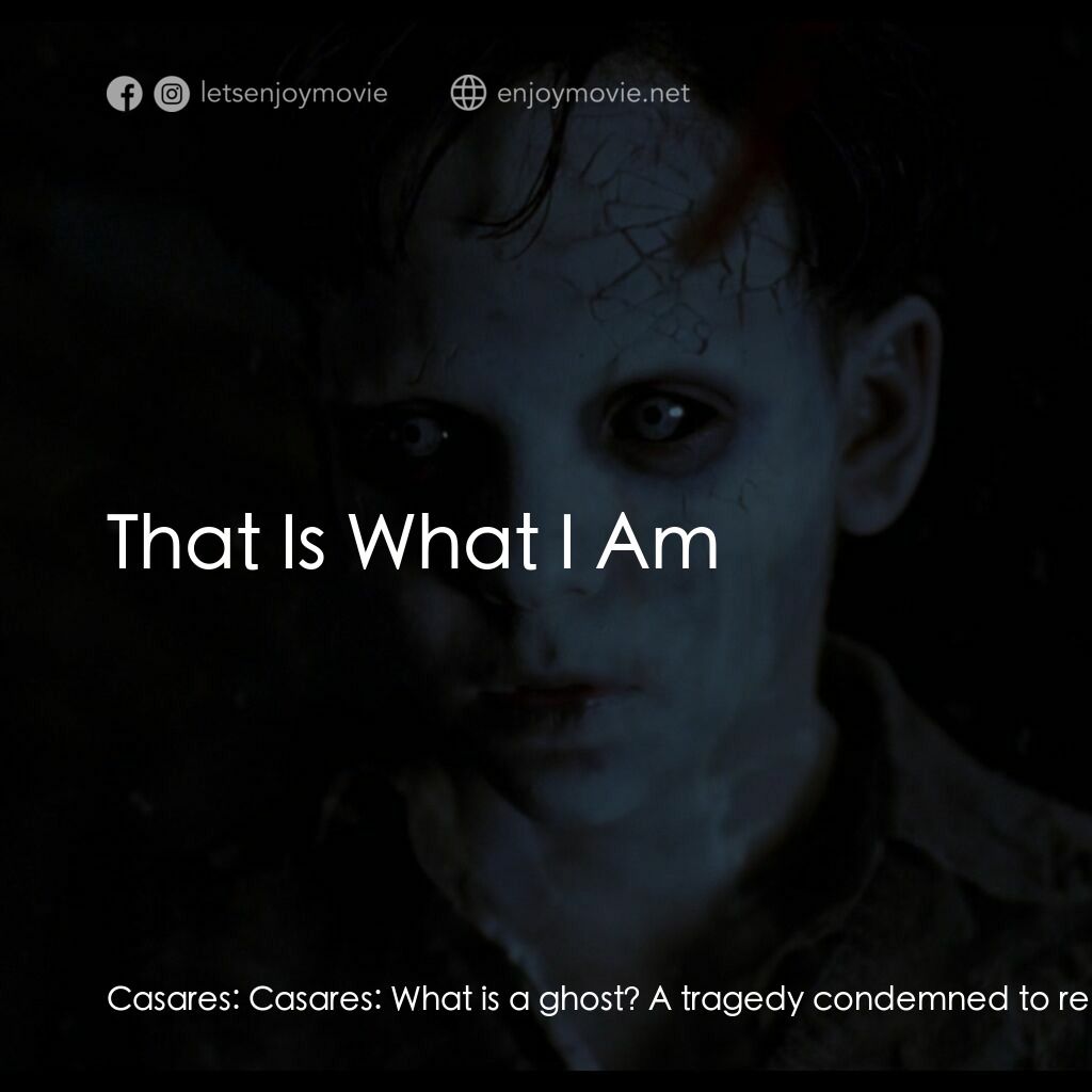 神鬼第六感2:魔鬼之心電影對白：Casares:  Casares:  What is a ghost? A tragedy condemned to repeat itself time an