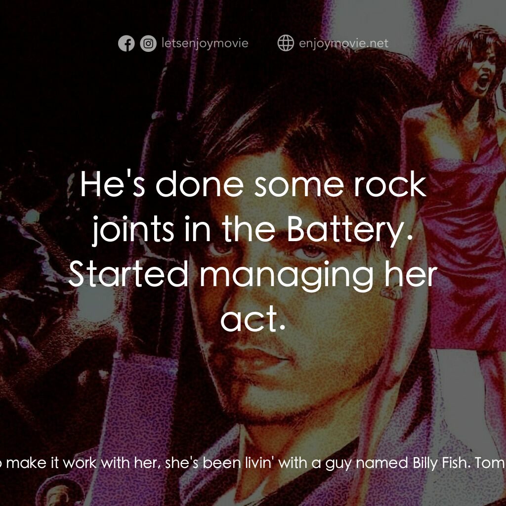 狠將奇兵電影對白：Reva Cody:  Well somebody figured out how to make it work with her, she's been li