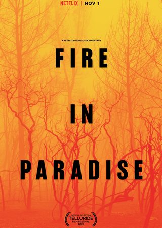 《天堂鎮之火》電影海報