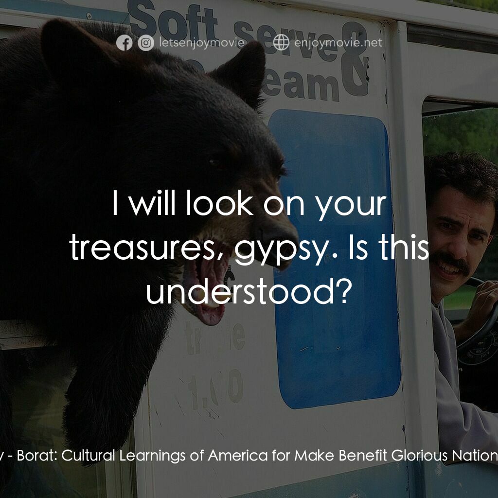 芭樂特：哈薩克青年必修美國文化電影金句：Borat: How dare you make hand party over Pamela! -  EnjoyMovie, image size:1024x1024