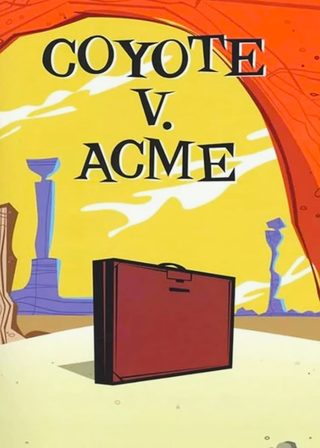 《Coyote vs ACME》電影海報