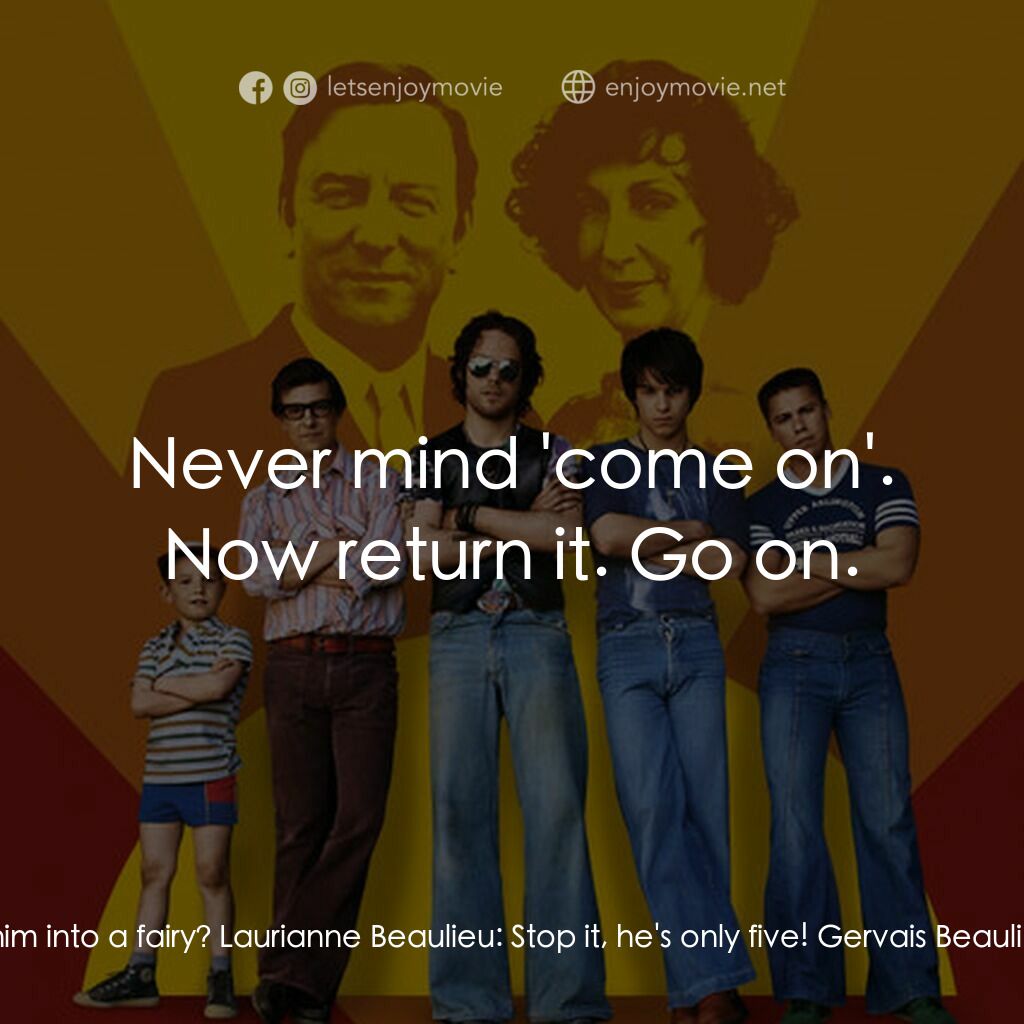 《愛瘋狂》經典台詞：Laurianne Beaulieu:  It's what he wanted. Gerv ...