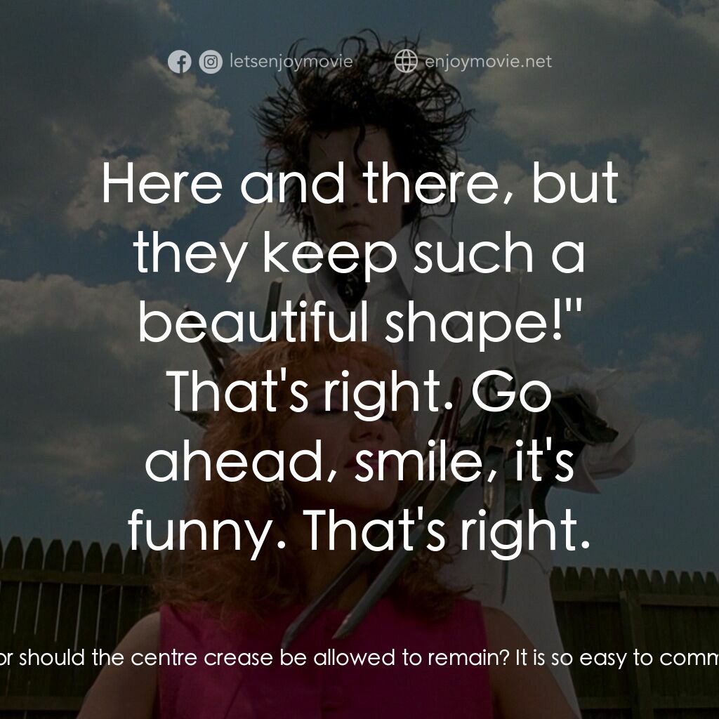 幻海奇緣電影對白：The Inventor:  Let us pretend that we are in the drawing room and the hostess is 