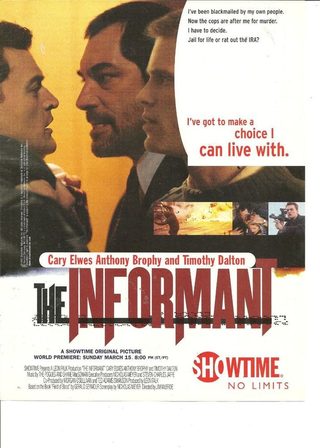 《The Informant》電影海報