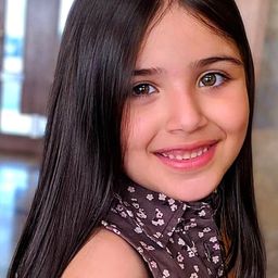 Reem Abdelkader 飾演 أمينه فى طفولتها