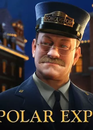 《北極特快車》電影海報