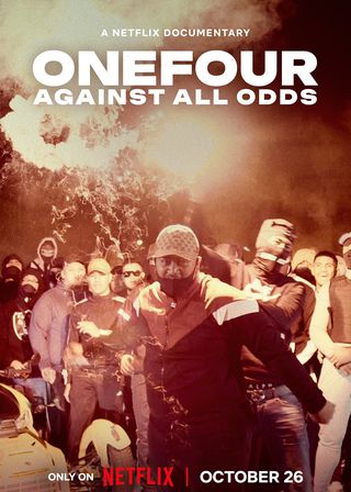 《ONEFOUR：饒舌魂不死》電影海報