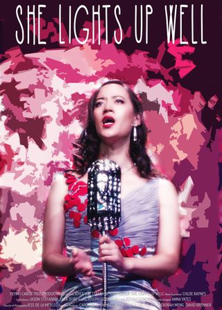 《She Lights Up Well》電影海報