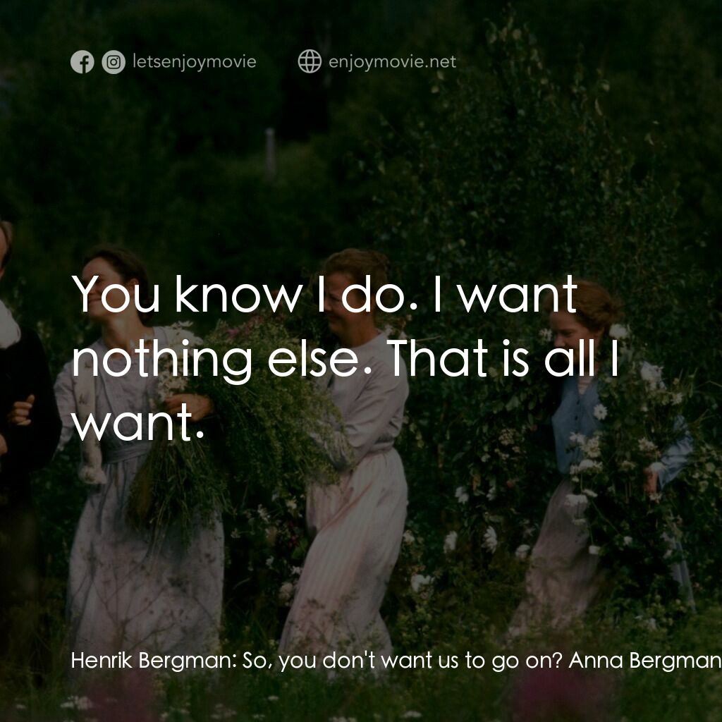 《善意的背叛》經典台詞：Henrik Bergman:  So, you don't want us to go o ...