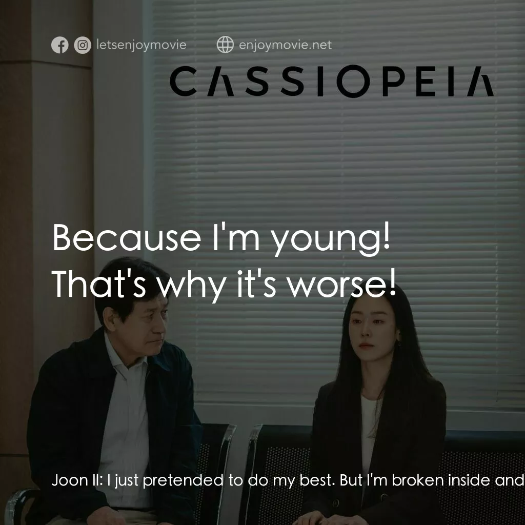 《依然記得我愛你》經典台詞：Joon Il:  I just pretended to do my best. But I ...