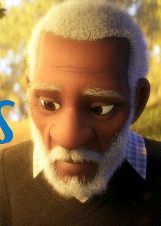 《阿公的畫布》電影海報