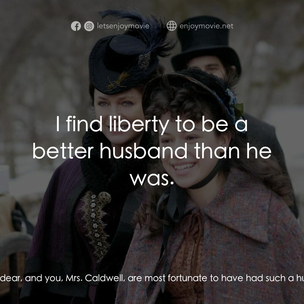 一個老式的感恩節電影對白：Isabella:  You are well informed. Mrs. Hopkins:  Oh dear, and you, Mrs. Caldwell,