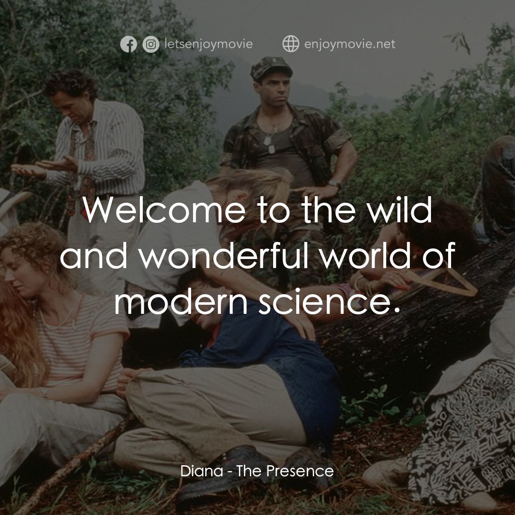 《恐怖島》經典台詞：Diana: Welcome to the wild and wonderful world of  ...