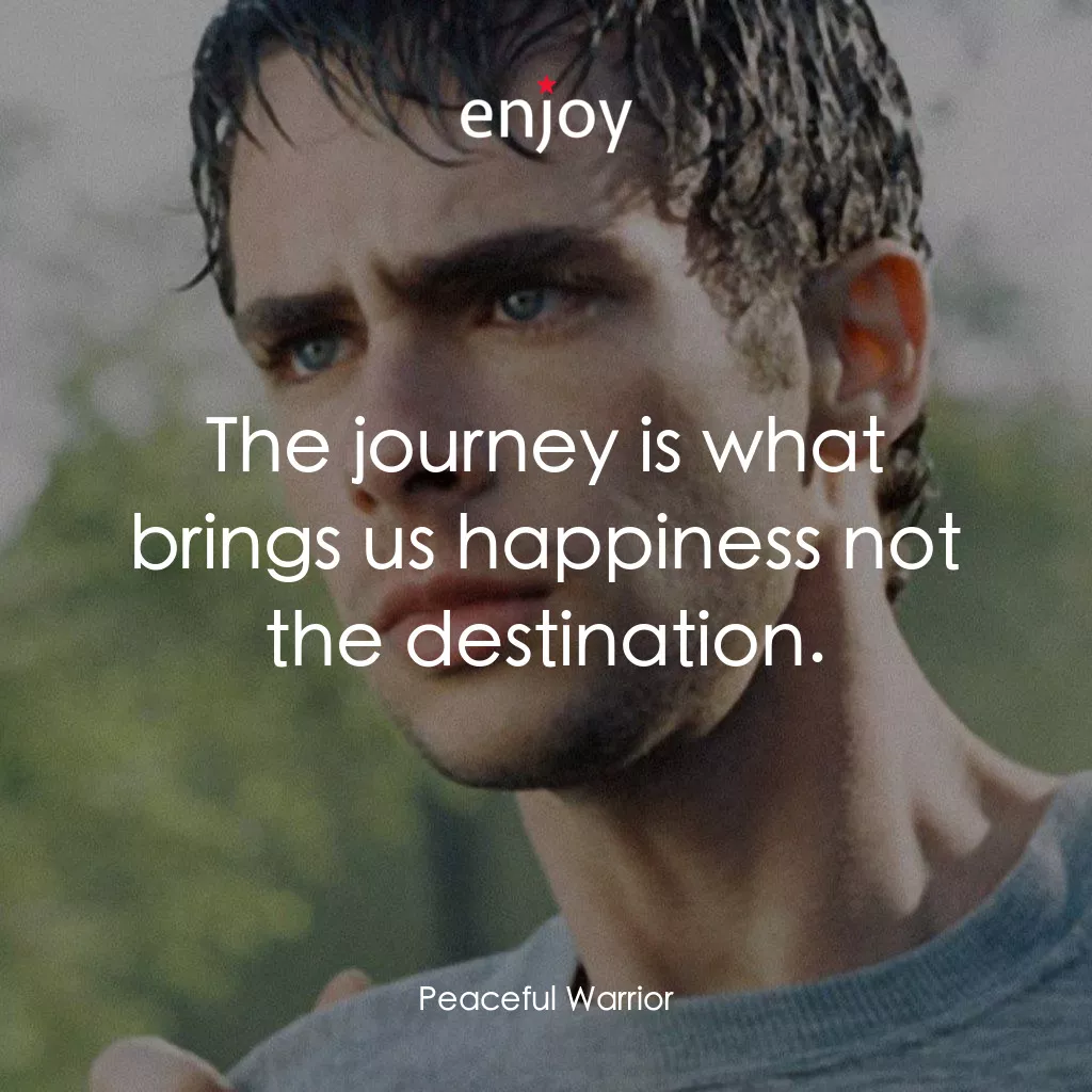 深夜加油站遇見蘇格拉底經典對白：The journey is what brings us happiness not the destination.