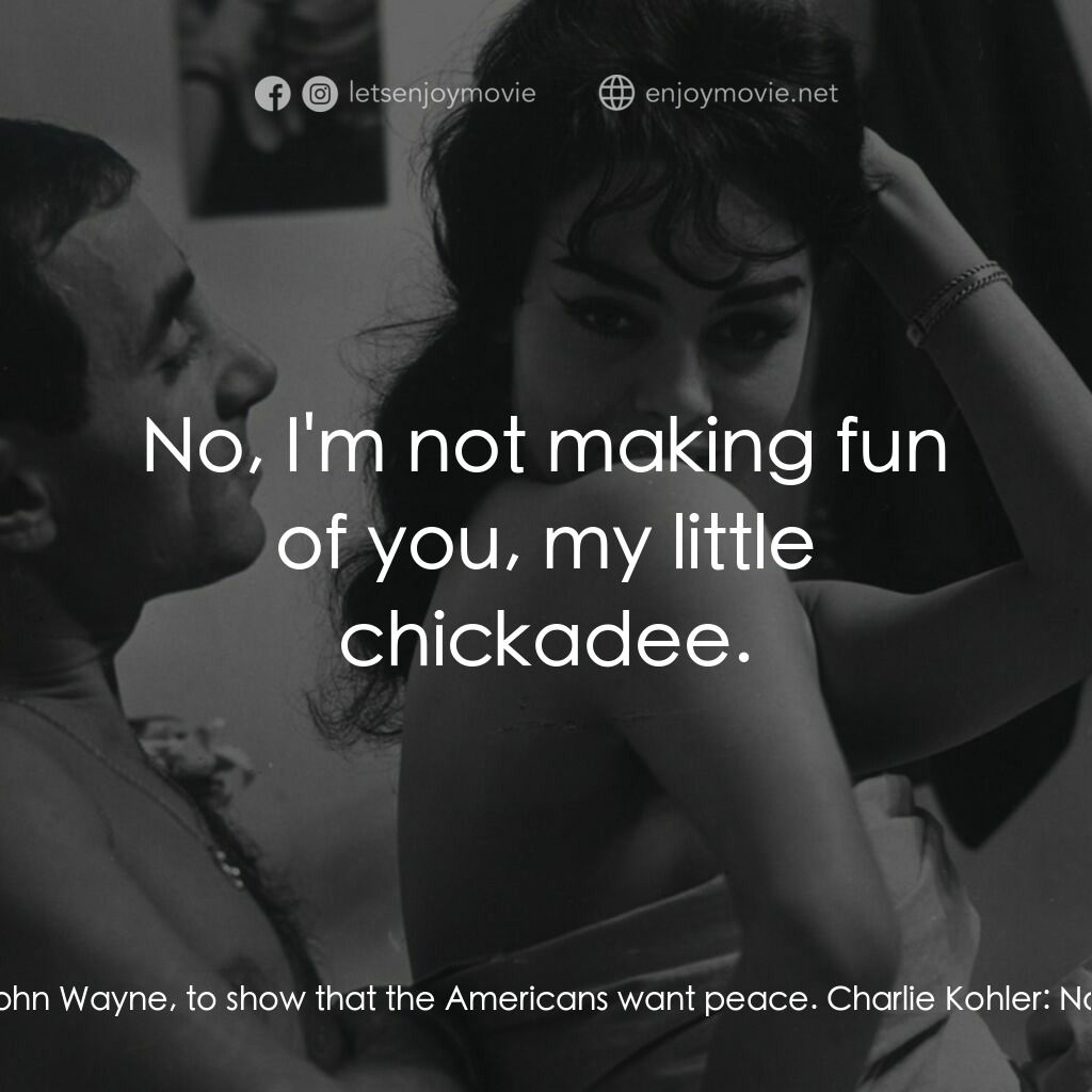 射殺鋼琴師電影對白：Clarisse:  I did go to the movies this afternoon. I saw 