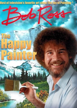 《Bob Ross: The Happy Painter》電影海報
